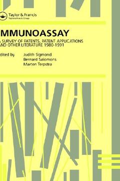portada immunoassay: a survey of patents, patent applications and other literature 1980-1991