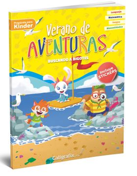 portada Verano de Aventuras. Buscando a Bigotes (Preparate Para Kinder) (in Spanish)
