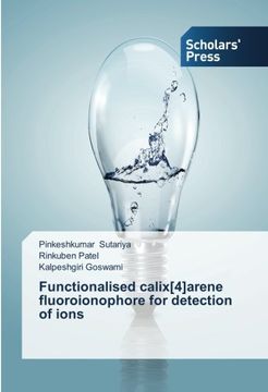 portada Functionalised calix[4]arene fluoroionophore for detection of ions