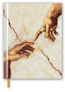 portada Michelangelo: Creation Hands (Blank Sketch Book) (Luxury Sketch Books) 