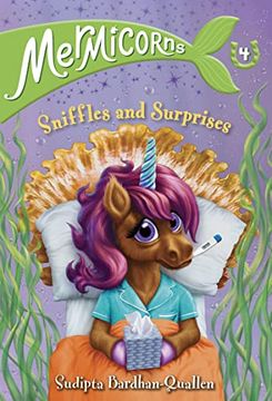 portada Mermicorns #4: Sniffles and Surprises (en Inglés)