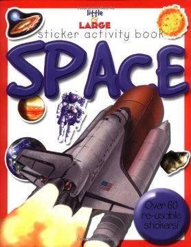 portada Space (Little and Large Sticker Activity Books) (en Inglés)