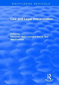 portada Law and Legal Interpretation (in English)