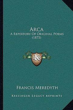 portada arca: a repertory of original poems (1875)