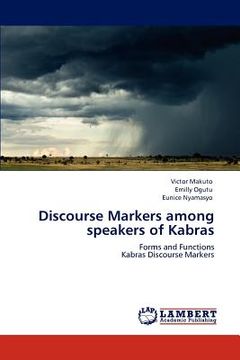 portada discourse markers among speakers of kabras (en Inglés)