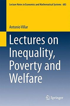 portada Lectures On Inequality, Poverty And Welfare (lecture Notes In Economics And Mathematical Systems) (en Inglés)
