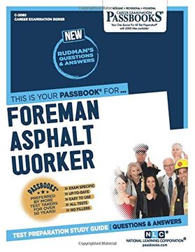 portada Foreman Asphalt Worker (en Inglés)