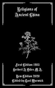 portada Religions of Ancient China (en Inglés)