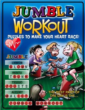 portada Jumble® Workout: Puzzles to Make Your Heart Race! (Jumbles®) (en Inglés)
