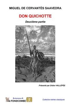 portada Don Quichotte - deuxième partie (en Francés)