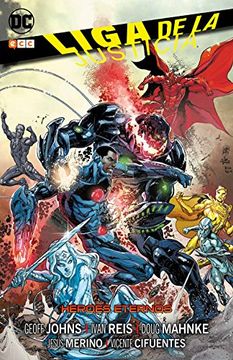 portada Liga de la Justicia: Héroes eternos