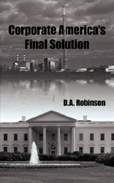 portada corporate america's final solution (en Inglés)