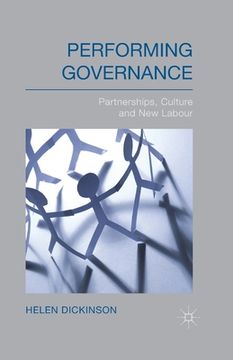 portada Performing Governance: Partnerships, Culture and New Labour