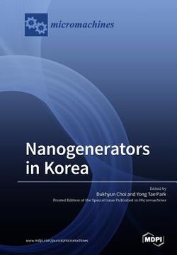 portada Nanogenerators in Korea (en Inglés)