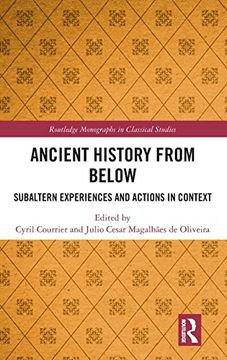 portada Ancient History From Below (Routledge Monographs in Classical Studies) (en Inglés)