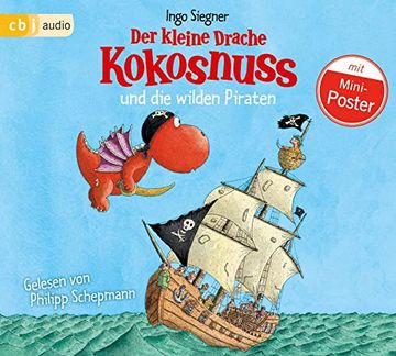 portada Der Kleine Drache Kokosnuss und die Wilden Piraten (en Alemán)