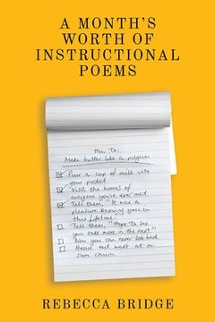 portada A Month's Worth of Instructional Poems