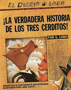 portada The True Story of the 3 Little Pigs (in Spanish)