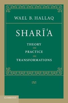 portada Sharia: Theory, Practice, Transformations 