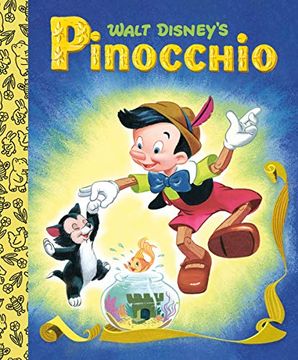 portada Walt Disney's Pinocchio Little Golden Board Book (Disney Classic) (Little Golden Book) (in English)