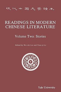 portada readings in modern chinese literature (en Inglés)