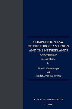 portada competition law of the european union and the netherlands: an overview (en Inglés)