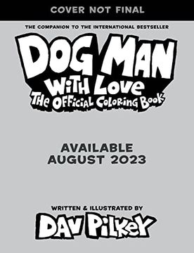 portada Dog man With Love: The Official Colouring Book