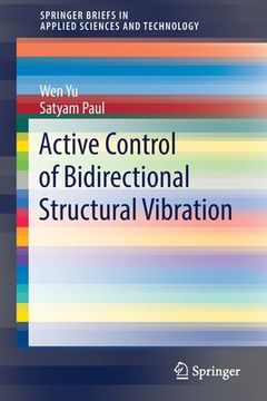 portada Active Control of Bidirectional Structural Vibration (en Inglés)