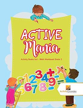 portada Active Mania: Activity Books set - Math Workbook Grade 2 (en Inglés)