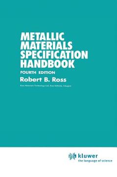 portada metallic materials specification handbook (en Inglés)