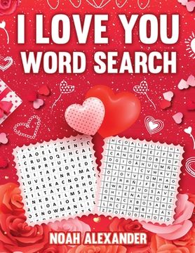 portada I Love You Word Search: Romantic Gift Book (in English)