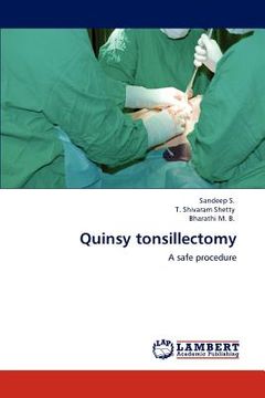 portada quinsy tonsillectomy (en Inglés)