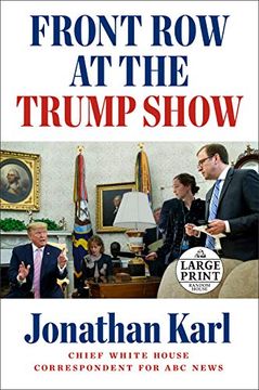 portada Front row at the Trump Show (Random House Large Print) 