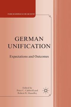 portada German Unification: Expectations and Outcomes (en Inglés)