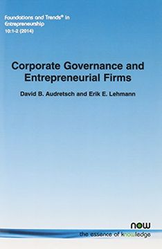 portada Corporate Governance and Entrepreneurial Firms (Foundations and Trends(r) in Entrepreneurship)