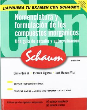 portada Nomenclatura y Formulacion de los Compuestos Inorganicos (in Spanish)