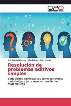 portada Resolución de Problemas Aditivos Simples: Situaciones Significativas Como Estrategia Metodológica Para Resolver Problemas Matemáticos