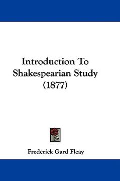 portada introduction to shakespearian study (1877) (in English)