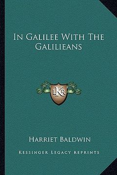 portada in galilee with the galilieans (en Inglés)
