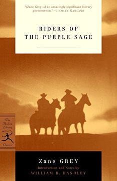 portada Mod lib Riders of the Purple Sage (Modern Library Classics) (en Inglés)