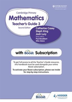 portada Cambridge Primary Mathematics Teacher's Guide Stage 3 with Boost Subscription (en Inglés)