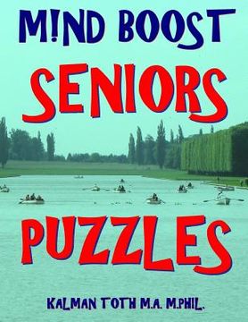 portada M!nd Boost Seniors Puzzles: 132 Challenging Word Search Puzzles