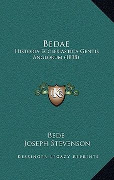 portada Bedae: Historia Ecclesiastica Gentis Anglorum (1838) (en Latin)