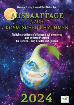 portada Aussaattage Nach Kosmischen Rhythmen 2024 (en Alemán)