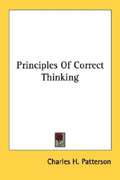 portada principles of correct thinking