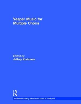 portada vesper and compline music for multiple choirs (en Inglés)
