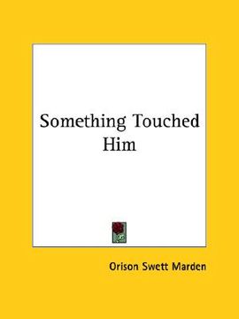portada something touched him (in English)