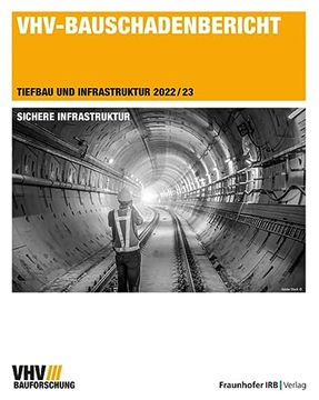 portada Vhv-Bauschadenbericht. Tiefbau und Infrastruktur 2022/23. (en Alemán)