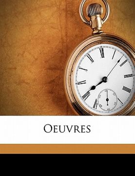 portada Oeuvres Volume 05 (en Francés)