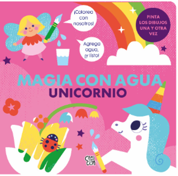 portada MAGIA CON AGUA - UNICORNIO (in Spanish)